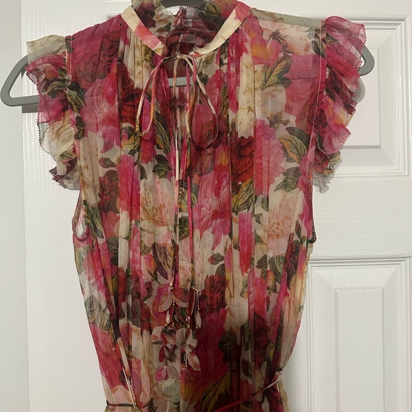 Zimmermann Floral Pink Maxi Dress - Picture 2 of 4